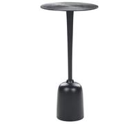 Beliani Side Table Selwyn Metal Black