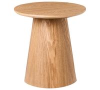 Beliani Side Table Wenlock Light Ash Wood