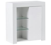 Beliani Sideboard with LED KAMLOOPS White, White