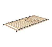 Beliani Slatted Bed Base VOUZIERS 90 x 200 cm (EU Single), Brown