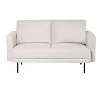 Beliani Sofa 2 Seater Breda Fabric Light Beige