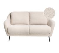 Beliani Sofa 2 Seater Eiby Boucle Beige