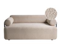 Sofa 2 Seater ELVA Boucle Beige
