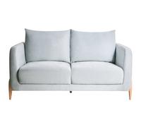 Beliani Sofa 2 Seater Gimo Chenille Light Blue