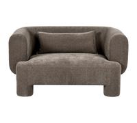 Sofa 2 Seater HOGBO Fabric Brown