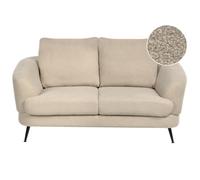 Beliani Sofa 2 Seater Kjaer Boucle Light Beige