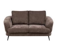 Beliani Sofa 2 Seater Kjaer Chenille Dark Brown