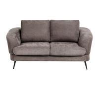 Beliani Sofa 2 Seater Kjaer Chenille Taupe