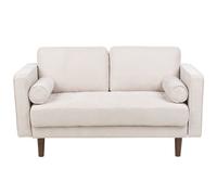 Beliani Sofa 2 Seater Nurmo Fabric Light Beige