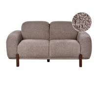 Beliani Sofa 2 Seater Odnes Boucle Taupe