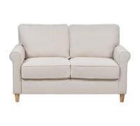 Beliani Sofa 2 Seater Ronneby Fabric Beige