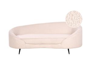 Beliani Sofa 2 Seater Savar Boucle Beige