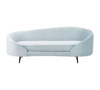 Sofa 2 Seater SAVAR Velvet Light Blue