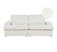 Beliani Sofa 3 Seater Alla Boucle Off-White