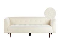 3 Seater Boucle Sofa Off-White BYSKE