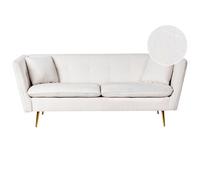 Beliani Sofa 3 Seater Frederica Boucle Off-White