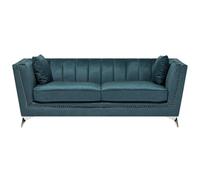 Sofa 3 Seater GAULA Velvet Teal