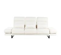 Beliani Sofa 3 Seater Ikast Fabric Off-White