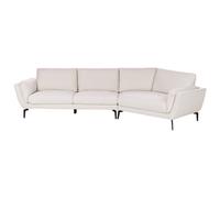 Beliani Sofa 3 Seater Kansseli Fabric Light Beige