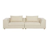 Sofa 3 Seater LERMON Fabric Beige
