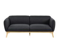 Sofa 3 Seater LJUNG Fabric Black