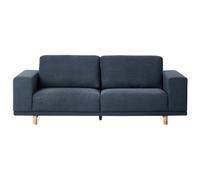 Sofa 3 Seater NIVALA Fabric Dark Blue