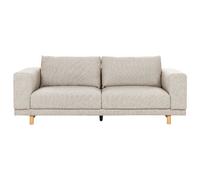 Sofa 3 Seater NIVALA Fabric Light Beige