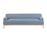 Beliani Sofa 3 Seater Sosjo Fabric Blue
