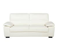 Sofa 3 Seater VOGAR Faux Leather Off-White