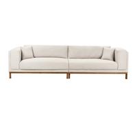 Beliani Sofa 4 Seater Veng Fabric Light Beige