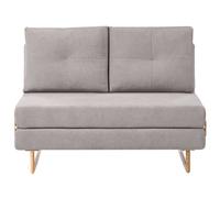 Sofa Bed 2 Seater JERSLEV Fabric Grey