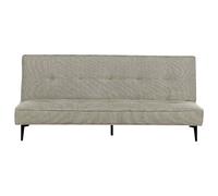 Beliani Fabric Sofa Bed Light Green Essvik, Green