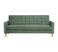 Fabric Sofa Bed Green VEHKOO