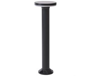 Beliani Solar Outdoor Led Bollard Lamp Tarkio Black