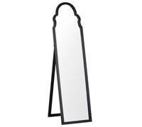 Beliani Standing Mirror Chatillon 150 Cm Black