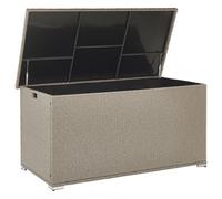 Beliani Storage Box Modena 155 Cm 75 Cm Taupe
