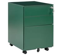 Beliani Storage Unit CAMI Metal Green, Green