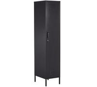 Beliani Storage Unit Frome Metal Black