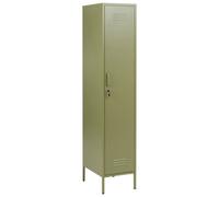 Beliani Storage Unit Frome Metal Green
