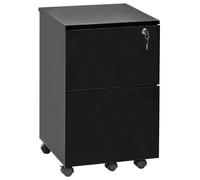 Beliani Storage Unit Johnson Black