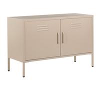Beliani Storage Unit Uria Metal Beige