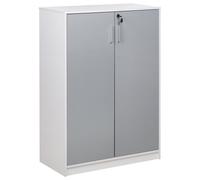 Beliani Storage Unit ZEHNA Light Grey, Grey