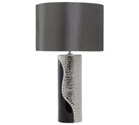 Beliani Table Lamp Aiken Porcelain Black