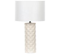 Beliani Table Lamp Balonne Ceramic Light Beige