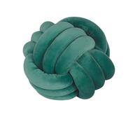Beliani Throw Cushion MALNI 30 x 30 cm Dark Green Solid, Green