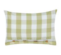 Throw Cushion TAMNINE 40 x 60 cm Light Green Checked