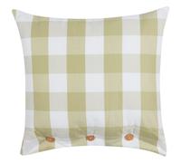 Throw Cushion TAMNINE 45 x 45 cm Light Green Checked