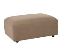 Beliani Traditional Ottoman Hede Fabric Brown