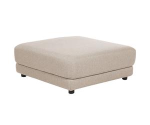 Beliani Traditional Ottoman Sigtuna Fabric Beige