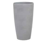 Beliani Traditional Plant Pot Abdera 31 Cm Grey